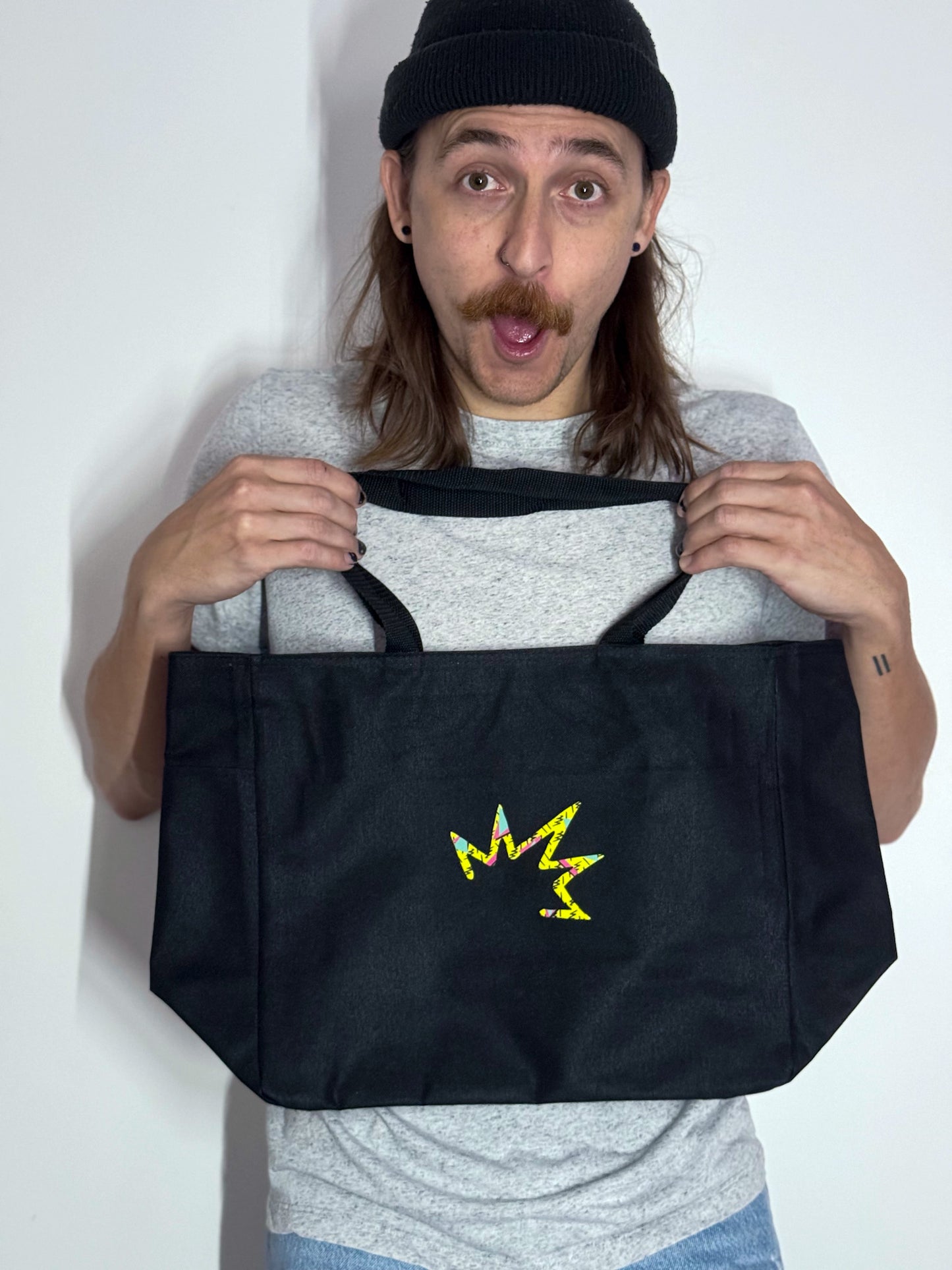 SUCKERPUNCH! Tote bags