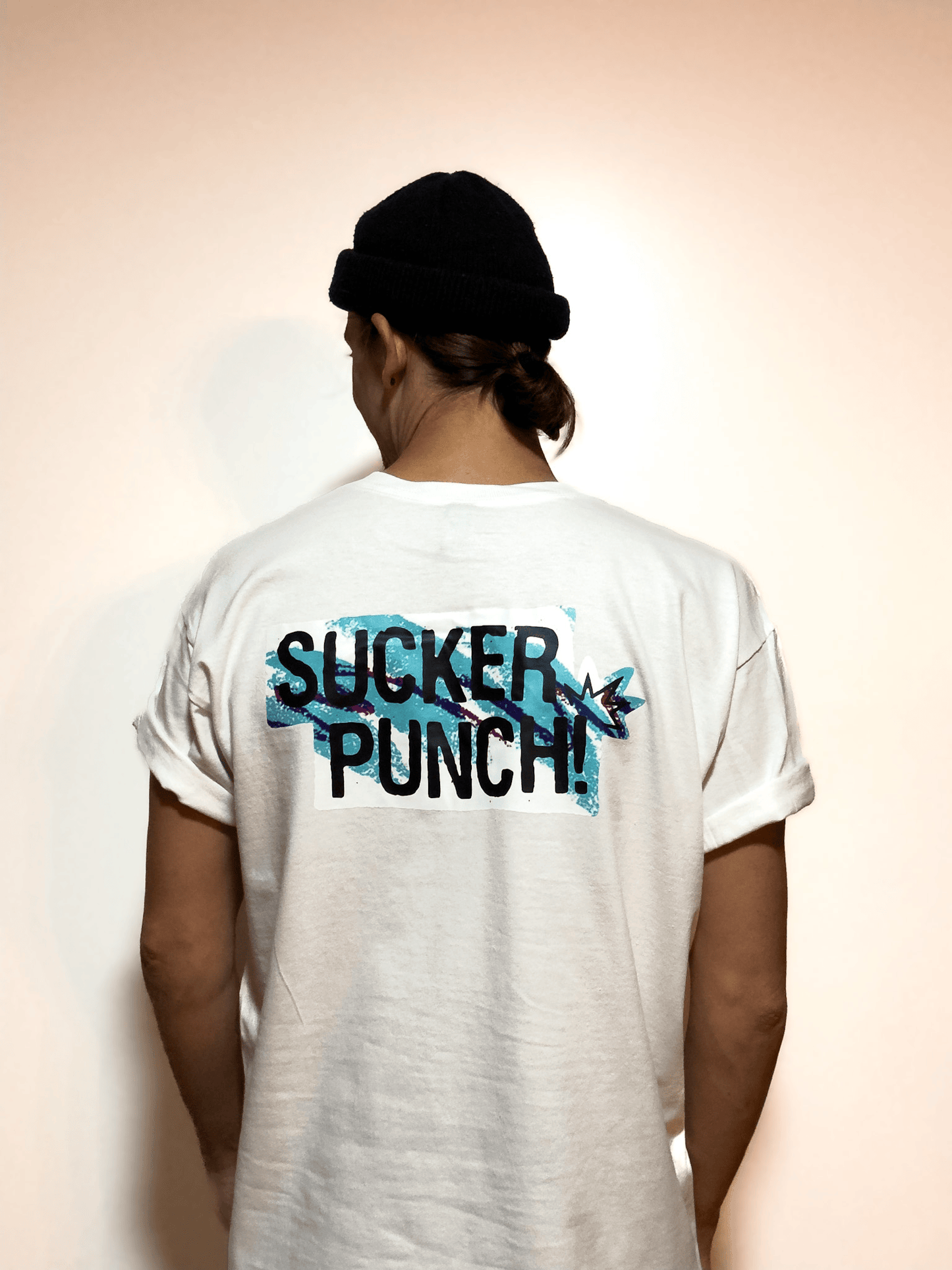 SUCKERPUNCH! Logo short sleeves paper cup