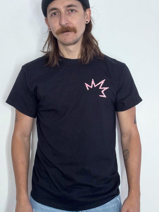SUCKERPUNCH! Logo short sleeves T-shirt PINK